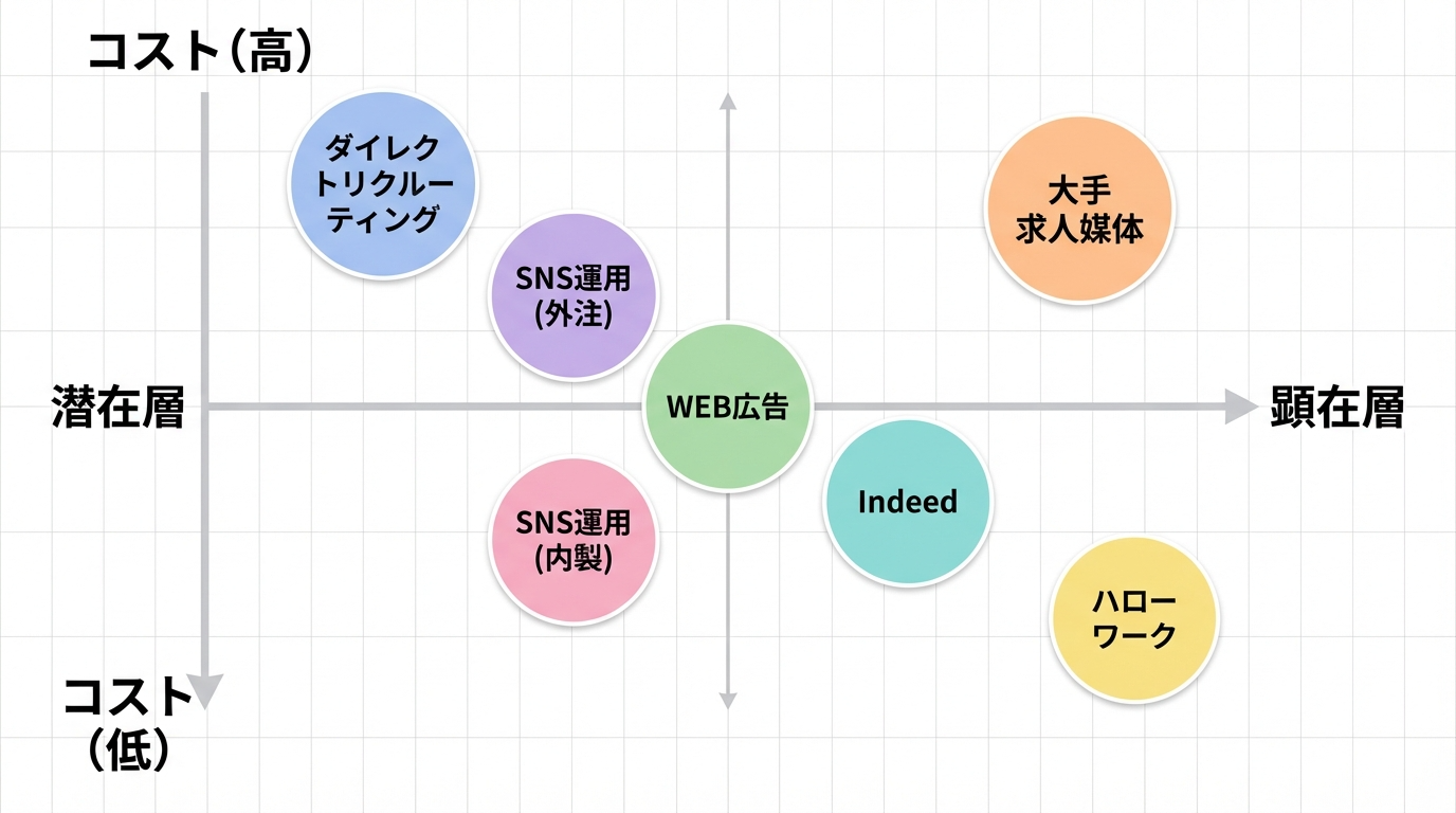 採用手法カオスマップ
