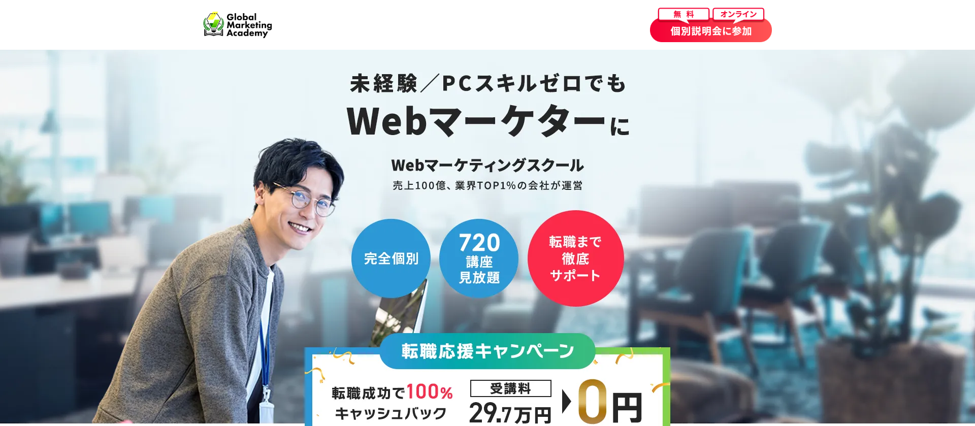 Global Marketing Academy�i�O���[�o���}�[�P�e�B���O�A�J�f�~�[�j